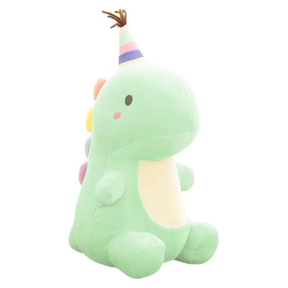VIP Baby Dolls Stuffed Baby Dino, Λούτρινος Δεινόσαυρος Πράσινος 23cm για 3+ Ετών