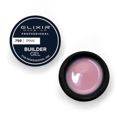 Elixir Builder Gel 799 Pink - Poz 30gr