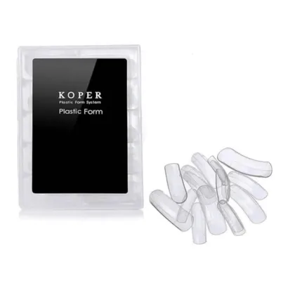 Koper Plastic Form Φόρμες Επιμήκυνσης Νυχιών - Dual Forms 120τεμ