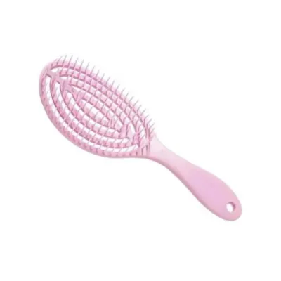 D&H Flexible Hair Brush Easy Detangling Βούρτσα Μαλλιών για Εύκολο Ξεμπέρδεμα 23cm Φούξια