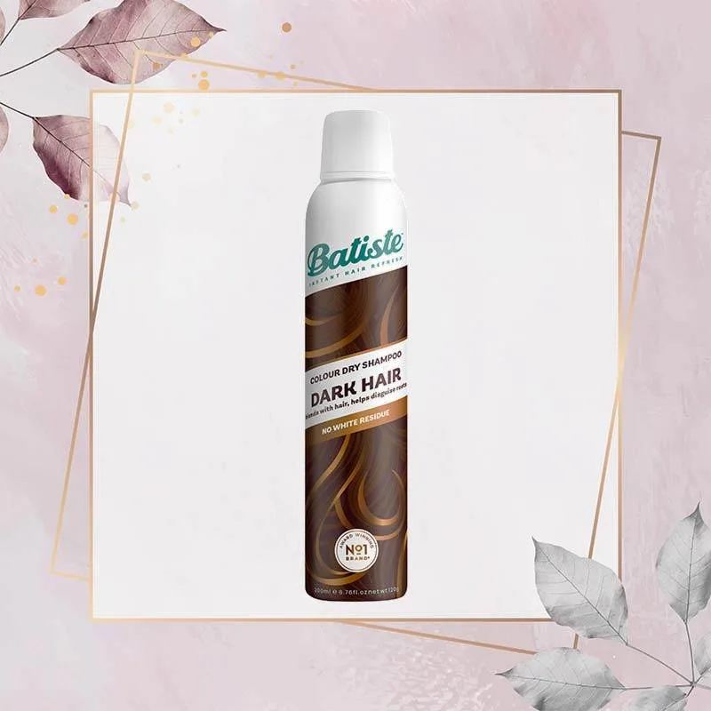 Batiste Divine Dark dry shampoo 200ml - Ξηρό Σαμπουάν για Διατήρηση Χρώματος