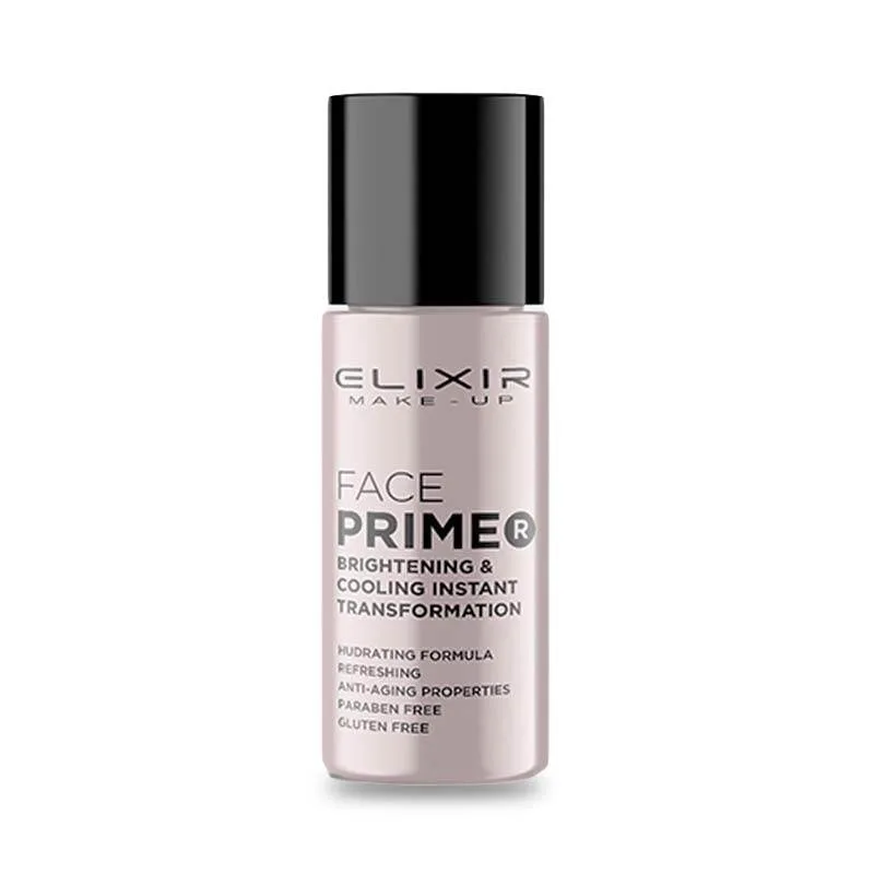 Elixir Face Primer Brightening & Cooling Instant Transformation 879 Primer Επιμήκυνσης του Χρόνου του Μακιγιάζ & Άμεσης Λάμψης 30ml