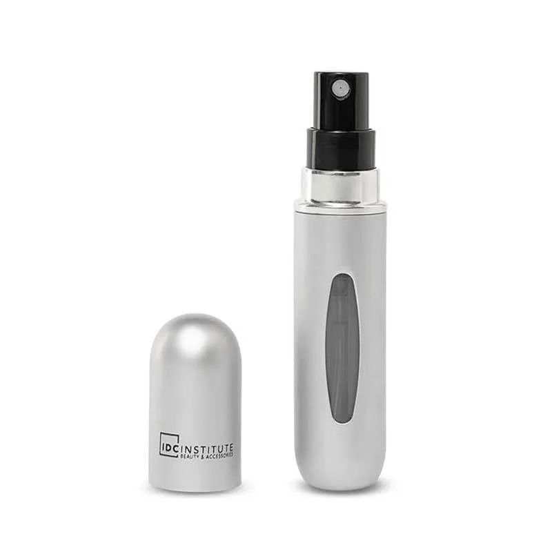 IDC Institute Perfume Atomizer Μπουκαλάκι Σπρέι Για Άρωμα 5ml Ασημί