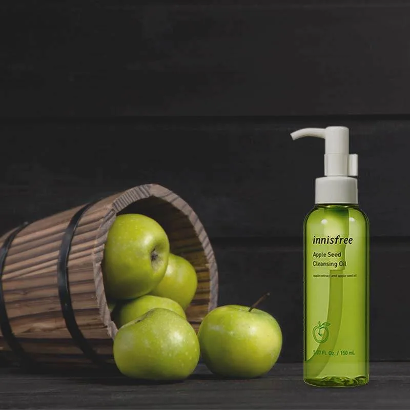 Innisfree-Apple-Seed-Cleansing-Oil-Λάδι-Καθαρισμού-Προσώπου-με-Eκχύλισμα-Mήλου-150ml-4