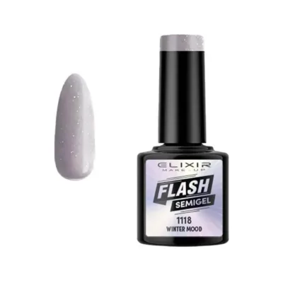 Elixir Professional Semi Gel Flash Effect 1118 Winter Mood 8ml