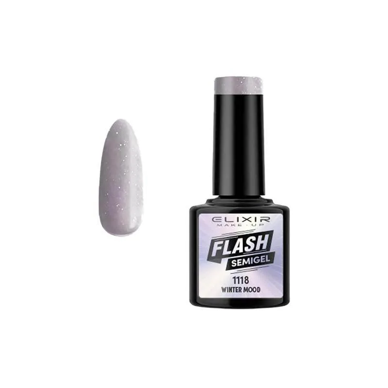 Elixir Professional Semi Gel Flash Effect 1118 Winter Mood 8ml