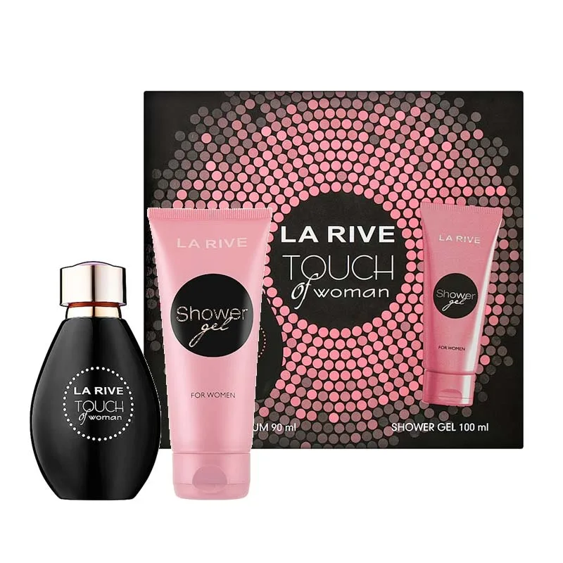 La Rive Touch Of Woman Perfume Set EDP 90ml & Shower Gel 100ml La Rive Touch Of Woman Perfume Set EDP 90ml & Shower Gel 100ml