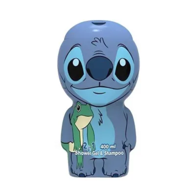 Air-Val Stitch 2 in 1 Shower Gel & Shampoo 400ml Vegan