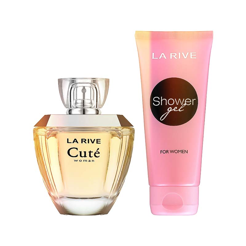 La Rive Cuté Woman Perfume Set EDP 100ml & Shower Gel 100ml