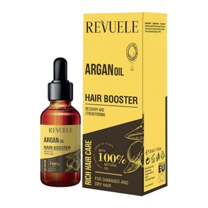 REVUELE Argan Oil Hair Booster Ενδυνάμωση και Αποκατάσταση 30ml