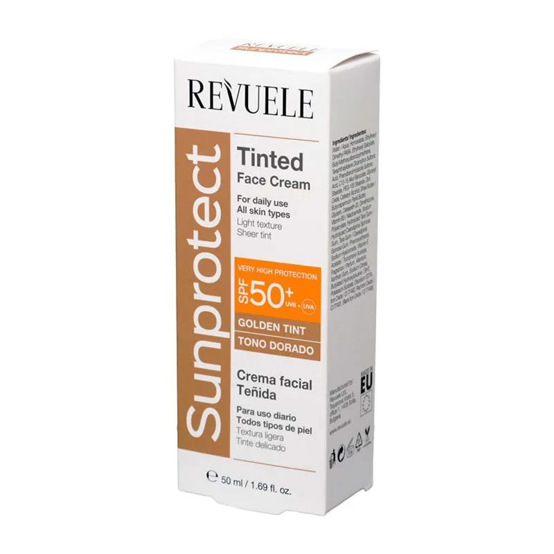 Revuele-Sunprotect-Tinted-Face-Cream---Αντηλιακή-Κρέμα-Προσώπου-με-Χρώμα-SPF-50+-Golden-Tint-50ml-3 Revuele Sunprotect Tinted Face Cream - Αντηλιακή Κρέμα Προσώπου με Χρώμα SPF 50+ Golden Tint 50ml