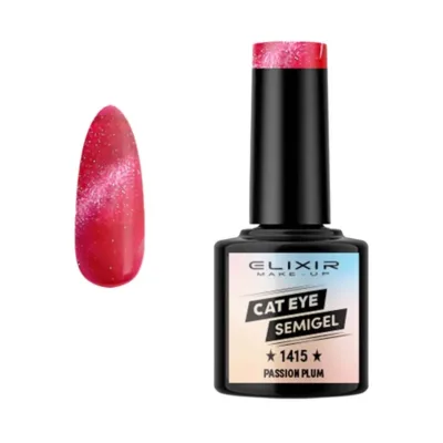 Elixir Cat Eye Effect SemiGel  1415 Passion Plum 8ml
