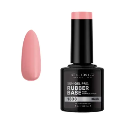 Elixir Professional Semi Gel 1333 Rubber Base Blush 8ml