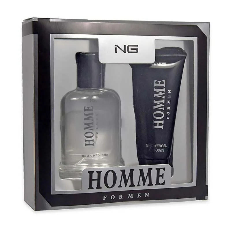 NG Homme for Men Perfume Set EDT 100ml & Shower Gel 100ml