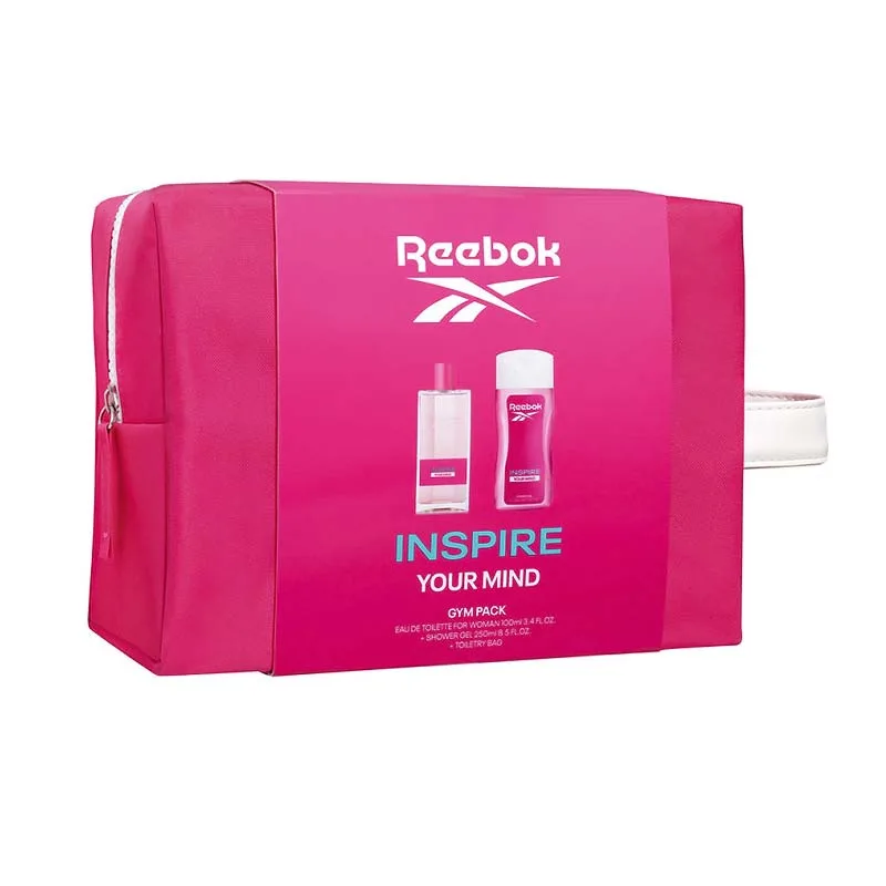 Reebok Gift Set Move Your Spirit for Her - Σετ Δώρου Για Γυναίκες EDT 100ml Shower Gel 250ml & Νεσεσέρ