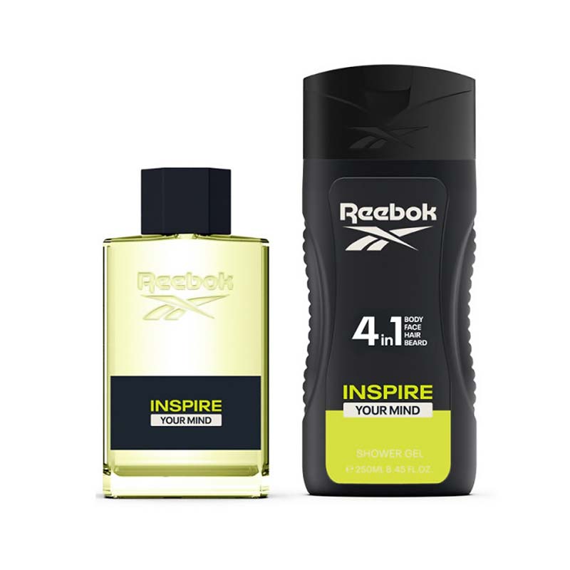 Reebok Gift Set Move Your Spirit for Her - Σετ Δώρου Για Γυναίκες EDT 100ml Shower Gel 250ml & Νεσεσέρ