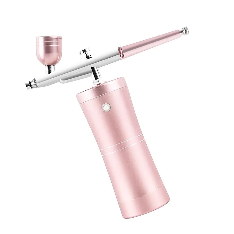 WD-Beauty-Airbrush-System-Αερογράφος-Νυχιών-με-Δοχείο-40ml-&-Κομπρεσέρ-Μπεκ-0.3mm-Πίεση-1.9bar-Μπαταρίας-Ροζ-1 WD Beauty Airbrush System Αερογράφος Νυχιών με Δοχείο 40ml & Κομπρεσέρ Μπεκ 0.3mm Πίεση 1.9bar Μπαταρίας Ροζ