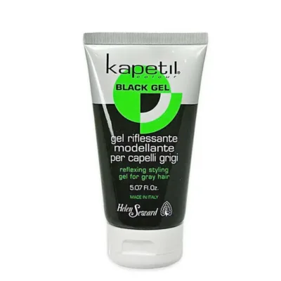 Helen Seward Kapetil Black Gel - Μαύρο τζελ για κάλυψη λευκών μαλλιών 150ml