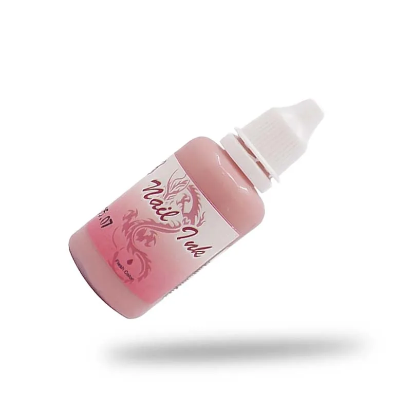 W&D Airbrush Nail Ink Misty Rose Ακρυλικό Χρώμα Αερογράφου Ροζ Γαλλικού 30ml
