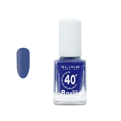 Elixir Fast Dry 40sec Nail Polish Βερνίκι Νυχιών Διάρκειας 8 ημερών 066 Matrix Μπλε Ηλεκτρίκ 13ml