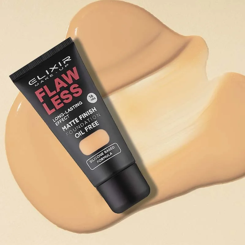 Elixir Flawless Matte Finish Foundation Oil Free 16H Υγρό Make up 30ml No 399 Beige Light