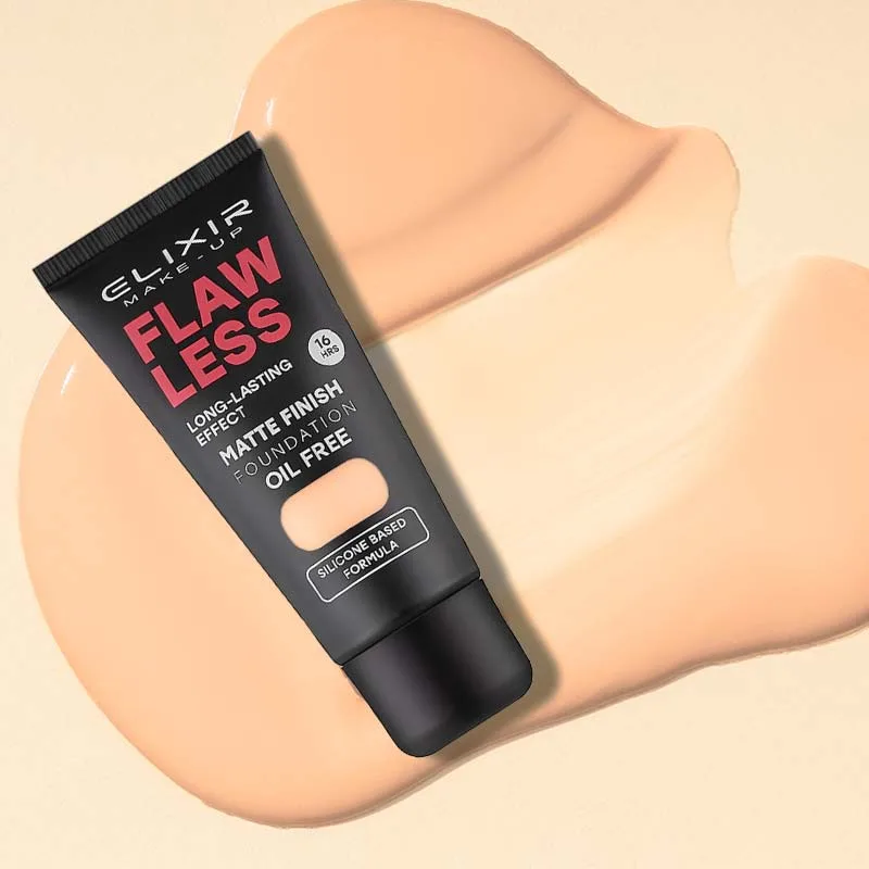 Elixir Flawless Matte Finish Foundation Oil Free 16H Υγρό Make up 30ml No 400 Natural Beige