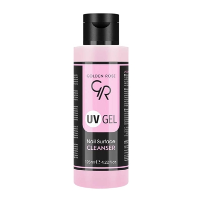 Golden Rose UV GEL Nail Surface Cleanser - Υγρό για Αφαίρεση της Κολλώδους Ουσίας για Gel και Ημιμόνιμο Βερνίκι 125ml