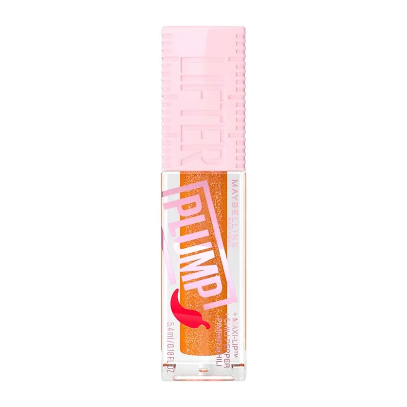 Maybelline Lifter Plump Lipgloss για Εφέ Όγκου στα Χείλη 008 Hot Honey 5.4ml