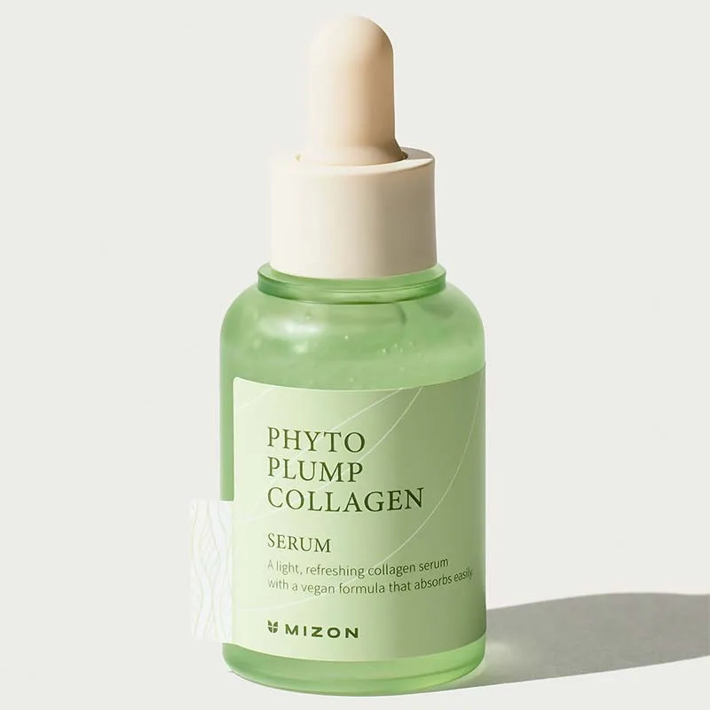 Mizon Phyto Plump Collagen Serum Vegan Ορός Προσώπου με Κολλαγόνο για Εντατική Ενυδάτωση & Αντιγήρανση 30ml