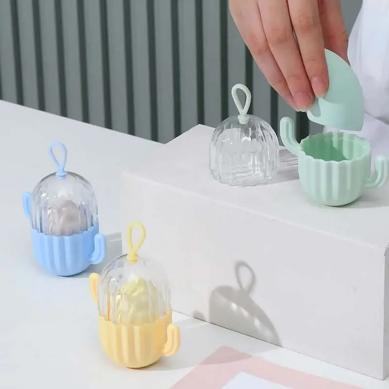 PinkyRose-Cactus-Makeup-Sponge-Σφουγγαράκι-Βάσης-Μακιγιάζ-σε-Θήκη-Κάκτο-Διάφορα-Χρώματα-6 PinkyRose Cactus Makeup Sponge Σφουγγαράκι Βάσης Μακιγιάζ σε Θήκη Κάκτο Διάφορα Χρώματα