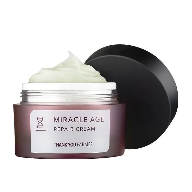 Thank You Farmer Miracle Age Repair Cream Κρέμα Προσώπου Για Σύσφιξη, Αντιγήρανση & Ανάπλαση του Κατεστραμένου Δέρματος 50ml