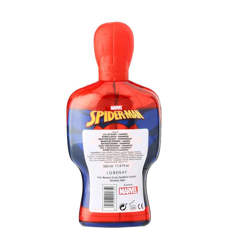 Lorenay Marvel Spiderman 2in1 Shower Gel & Shampoo 350ml