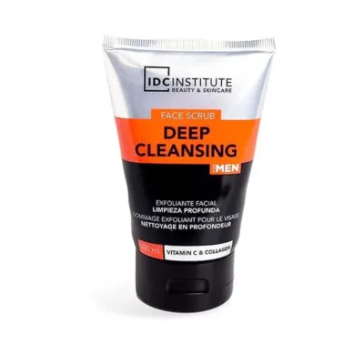 IDC Institute Face Scrub Deep Cleansing Vitamin C & Collagen for Men 