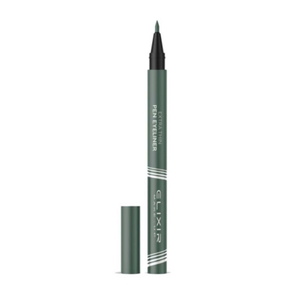 Elixir Extra Thin Eyeliner Pen 004 Forest Green Βαθύ Πράσινο 1gr