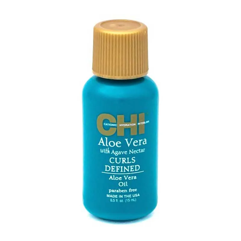 CHI-Aloe-Vera-Oil-με-Μετάξι-για-Σγουρά-Μαλλιά-15ml--3 CHI Aloe Vera Oil με Μετάξι για Σγουρά Μαλλιά 15ml