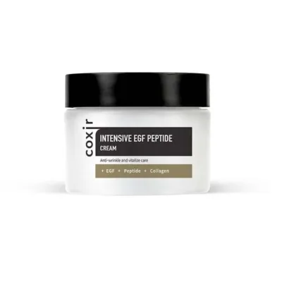 Coxir Intensive EGF Peptide Anti Age Cream Κρέμα Προσώπου με EFG, Πεπτίδια & Κολλαγόνο 50ml