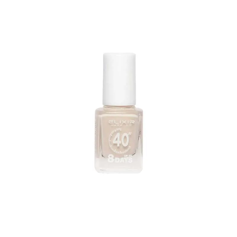 Elixir Fast Dry 40sec Nail Polish Βερνίκι Νυχιών Διάρκειας 8 ημερών 120 Beige Μπεζ 13ml