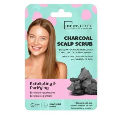 Idc Institute Charcoal Scalp Scrub - Καθαρισμός & Απολέπιση 25ml