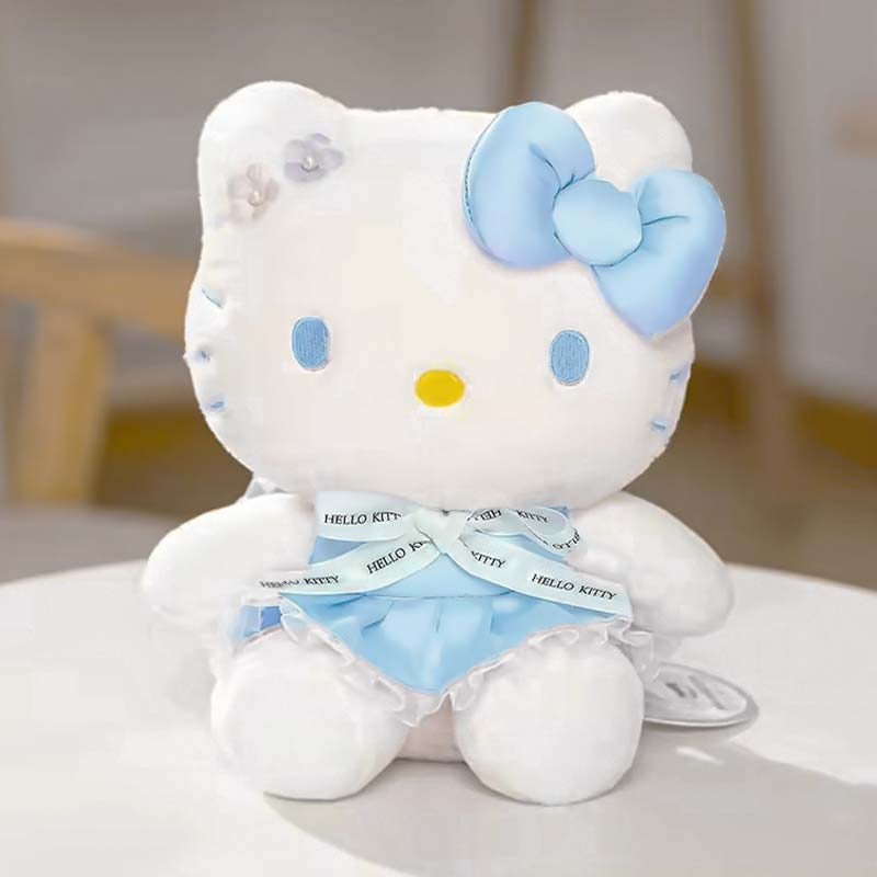VIP Baby Dolls Stuffed Kitty, Λούτρινο Γατάκι Γαλάζιο 35cm