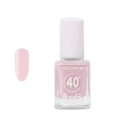 Elixir Fast Dry 40sec Nail Polish Βερνίκι Νυχιών Διάρκειας 8 ημερών 241 Baby Pink Απαλό Ροζ 13ml