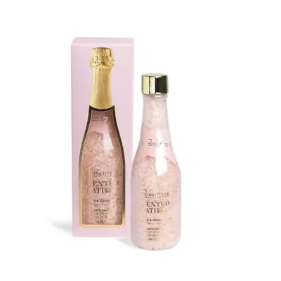 IDC Scented Garden Country Rose Bath Salts & Wooden Spoon 200gr