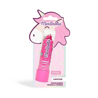 Martinelia Little Unicorn Lipstick Strawberry Pink Παιδικό Κραγιόν Ροζ με Γεύση Φράουλα 4gr Ηλικίες +3