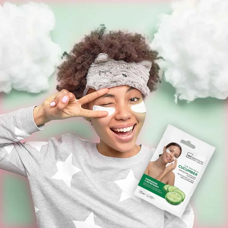 IDC Eye Pad with Cucumber 5gr - Επιθέματα κατά της κούρασης & του πρηξίματος