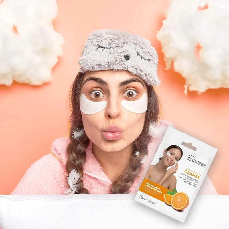 IDC Eye Pad with Orange 5gr - Επιθέματα κατά της κούρασης & της θαμπάδας