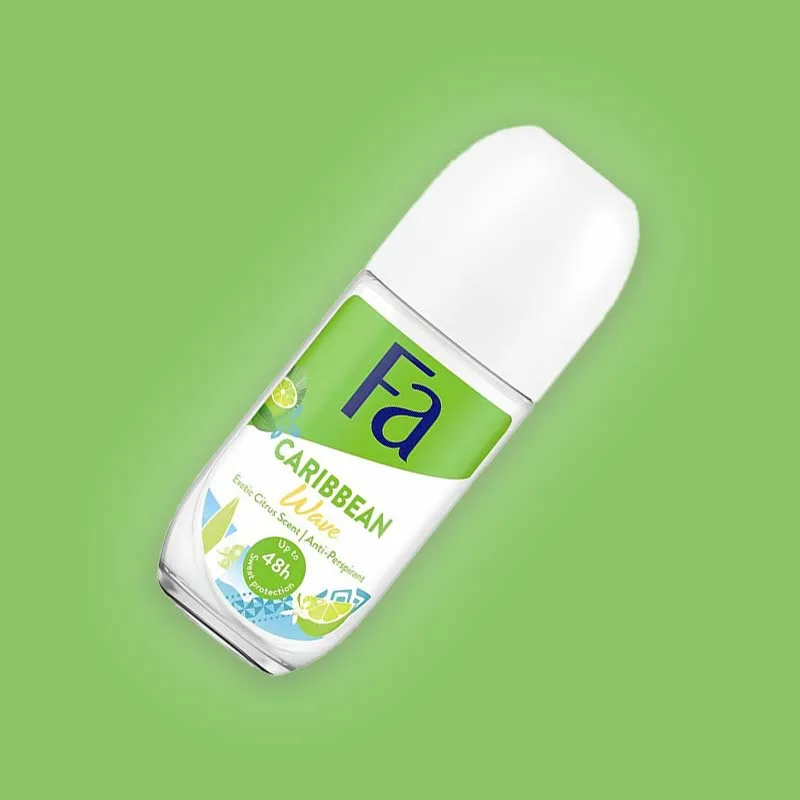 Fa Limones Del Caribe Roll - On Deodorant Unisex Αποσμητικό 50ml