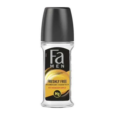 Fa Men Freshly Free Roll - On Deodorant with Magnesium Complex Αποσμητικό 50ml