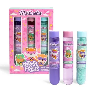 Martinelia Little Unicorn Bath Set Σετ Μπάνιου 13 x 28 x 4,7cm Ηλικίες 3+