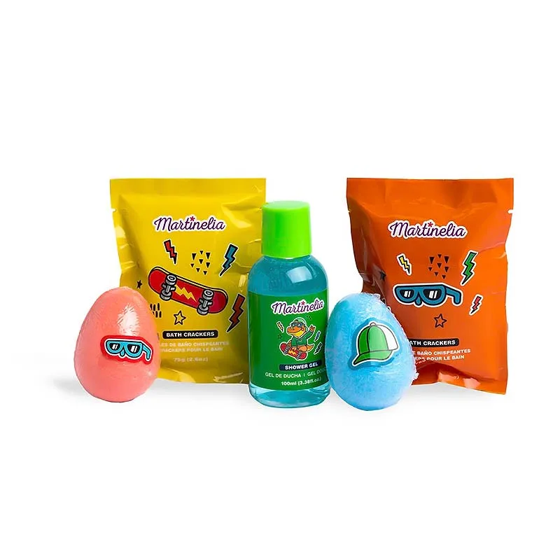 Martinelia The Coolest Dino Bath Set - Παιδικό Σετ Μπάνιου 19 x 24.5 x 4.5cm Ηλικίες 3+