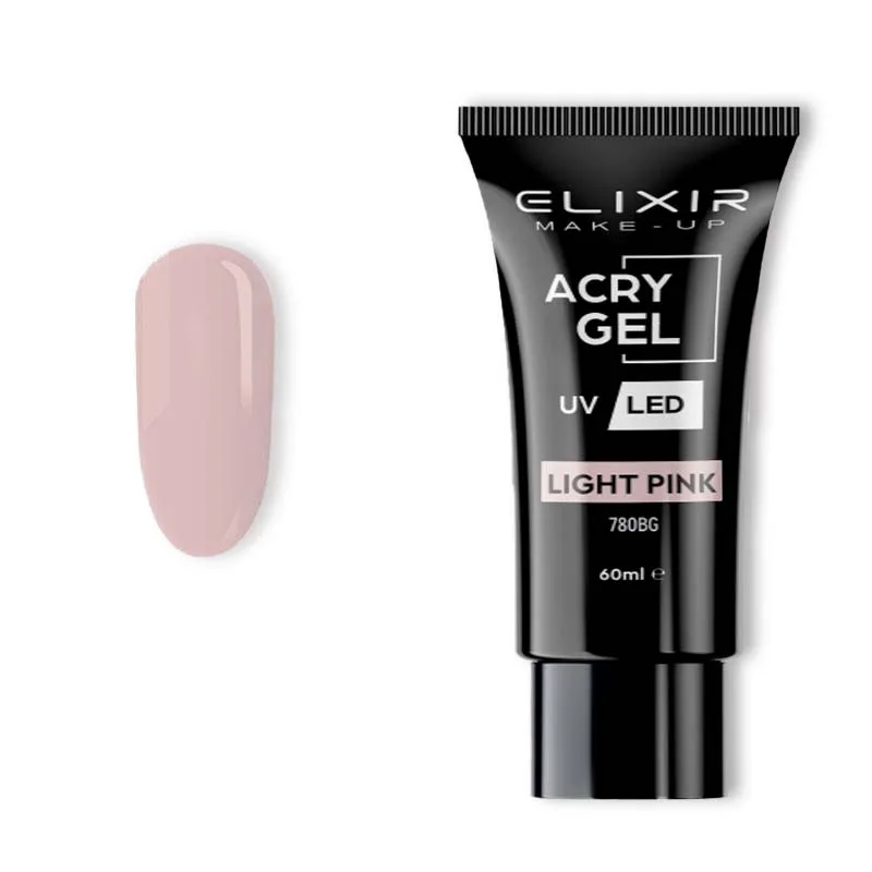 Elixir Acry Gel -780BG Light Pink 60ml