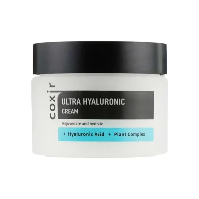 Coxir Ultra Hyaluronic Cream Κρέμα Προσώπου με Υαλουρονικό Οξύ, Φυτικό Σύμπλεγμα & Aloe Vera 50ml